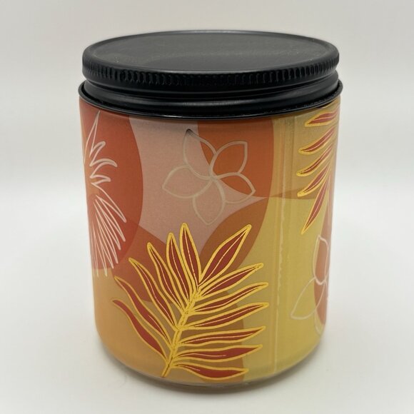Bath and Body Works Mango Mai Tai Single Wick Candle Summer Fruit Tropical Soy - Picture 2 of 9